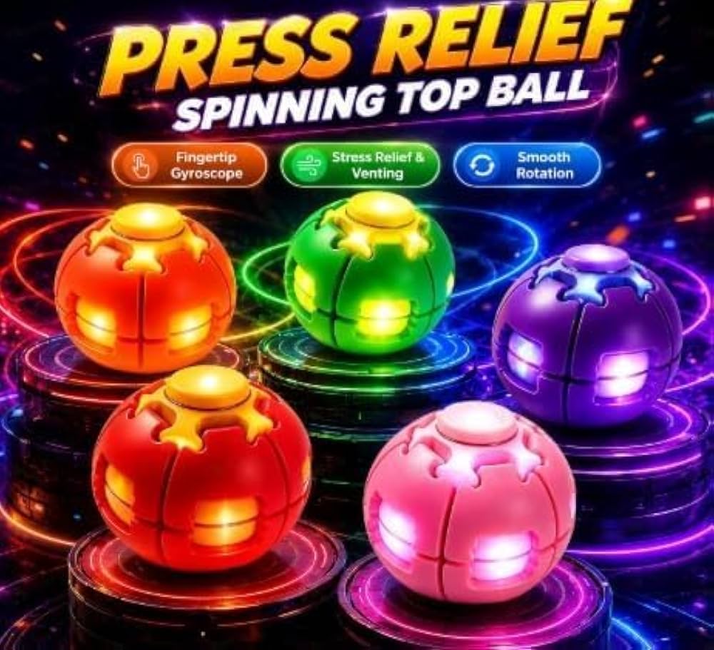 Press The Rotating Decompression Ball, Smooth Rotating Stress