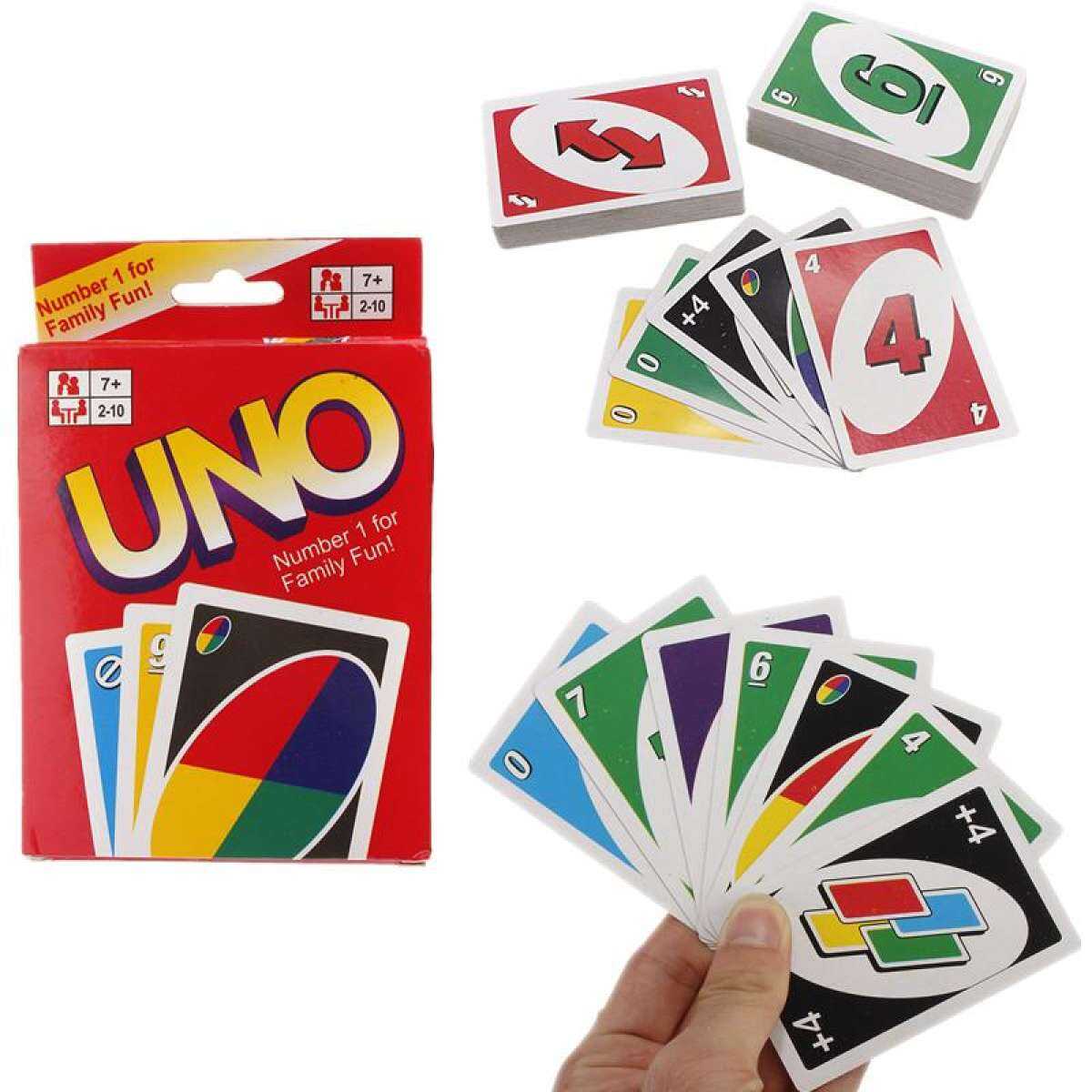 Classic UNO Playing Card Game (১০৮ কার্ড প্যাক)
