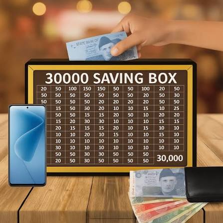 Wooden 30K Savings Bank 💰🌿