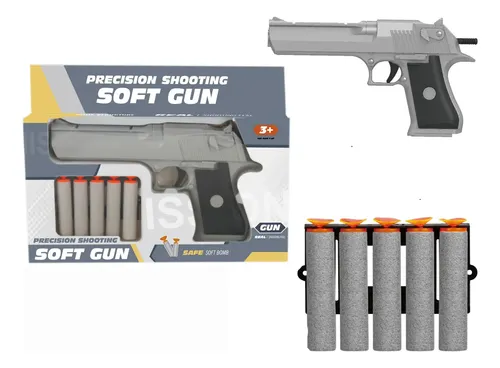 : 19cm Foam Dart Toy Gun 🔫🎯