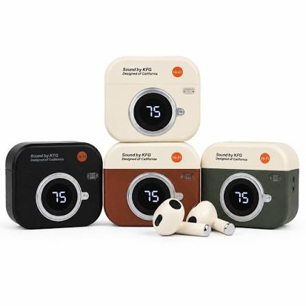✨ স্টাইলিশ ও ভিনটেজ ডিজাইনের Q86 TWS Earbuds! ✨