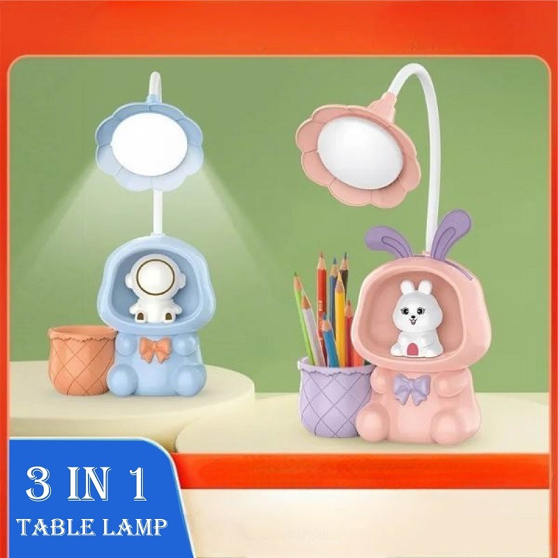 💡 3 in 1 Table Lamp – Smart & Multifunctional Desk Lamp ✨🛋️