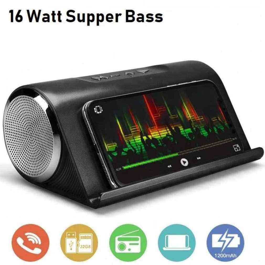 LP V9A Wireless Bluetooth Portable Speaker Super Bass with Stand Phone