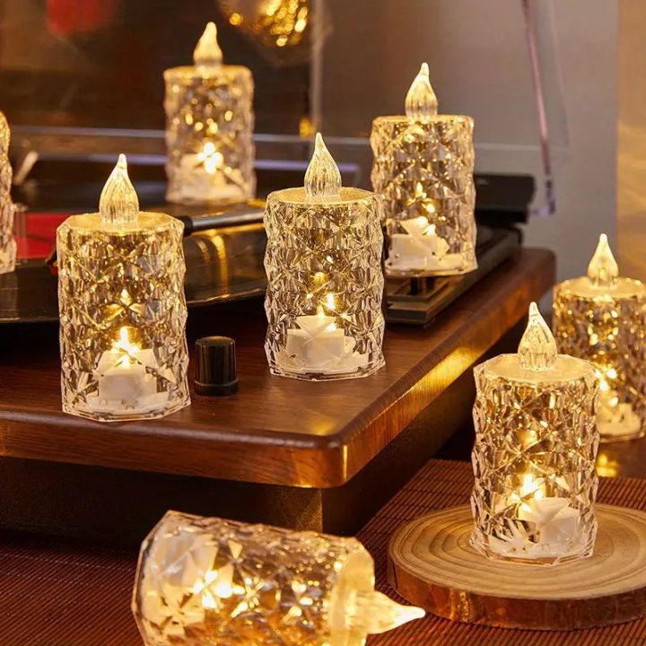 Multi-color LED candle lights