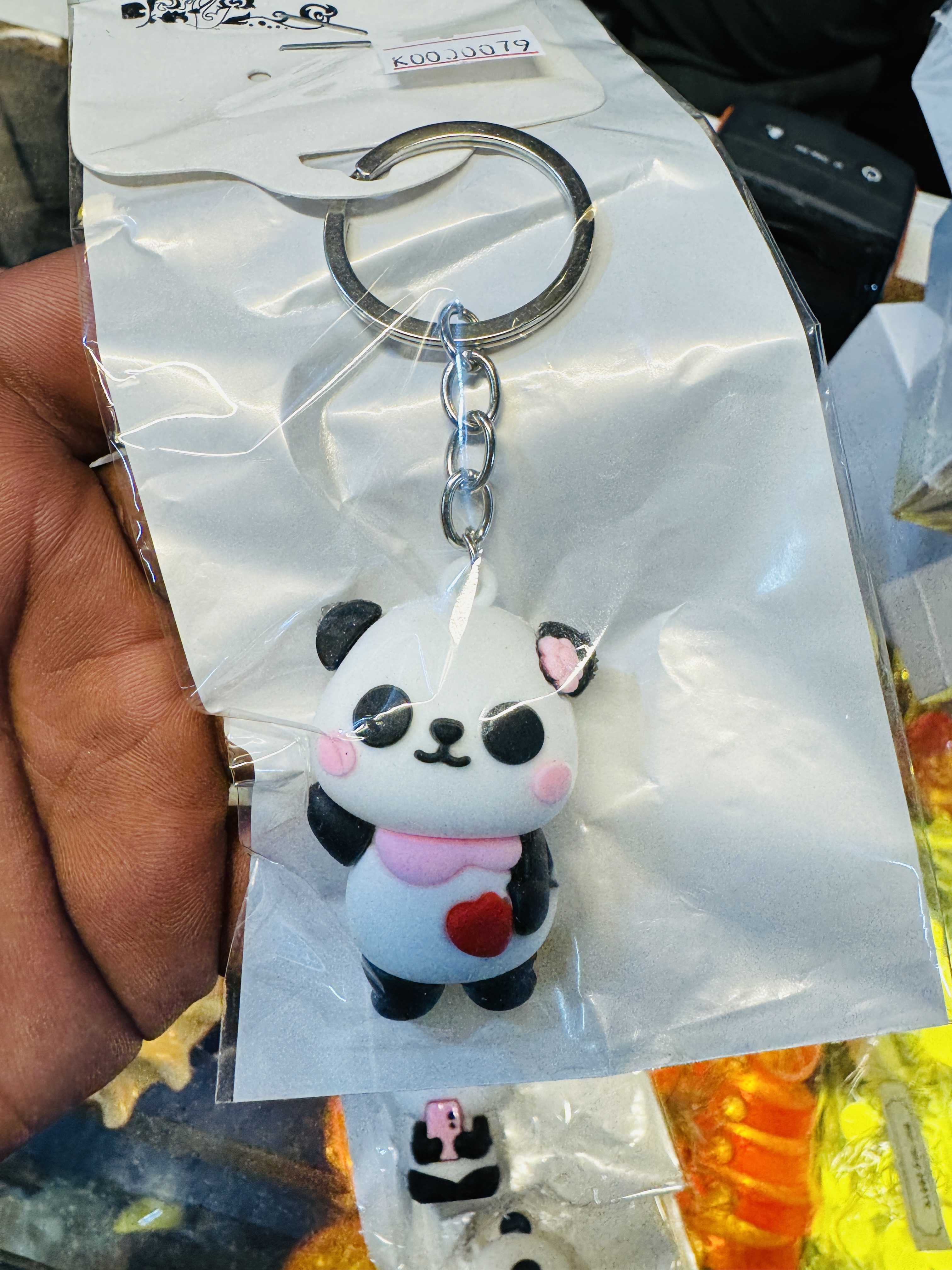 Cute Panda Key Ring 🐼🔑