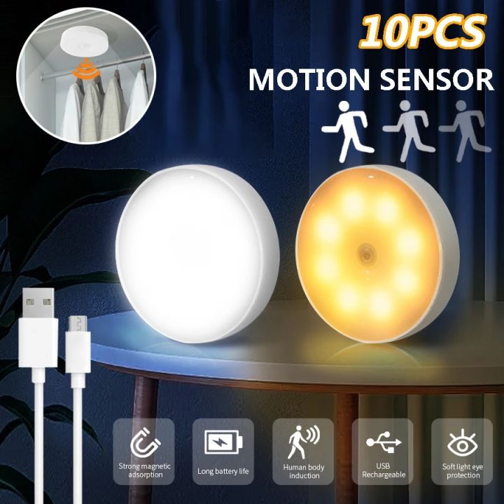 3 pis set Smart Sensor Cabinet Lights