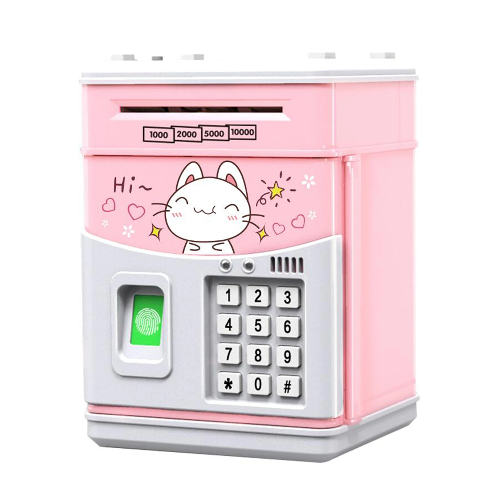 Electronic ATM Piggy Bank with Password & Card Lock