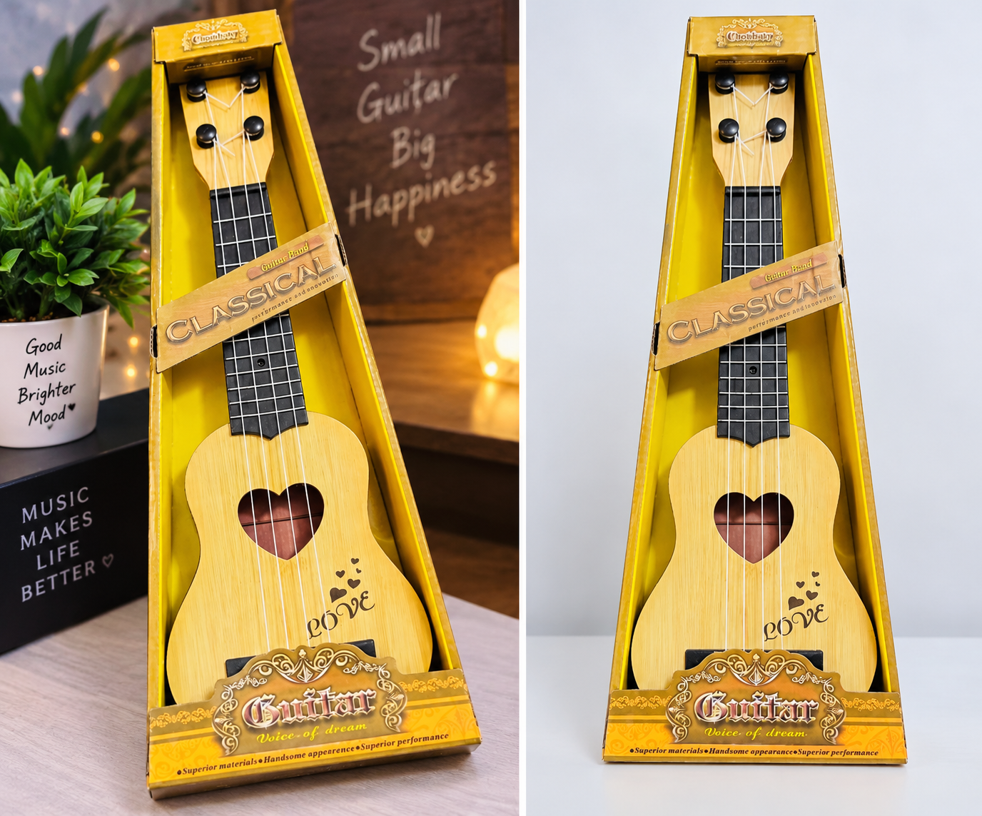 Mini Classical Guitar – Kids Musical Toy / Ukulele