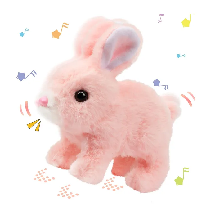 Cute Jumping & Walking Musical Rabbit Toy