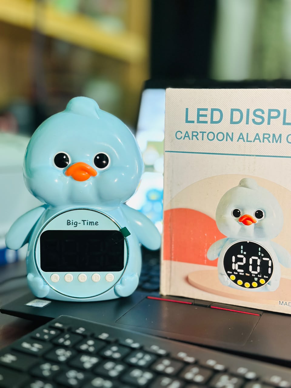 🦆 LED DISPLAY CARTOON DUCK ALARM CLOCK