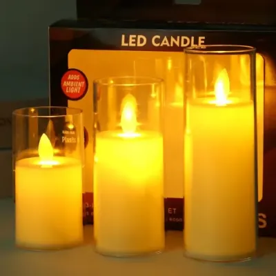 1-Piece Decor LED Candle Light Gift Hamper Se
