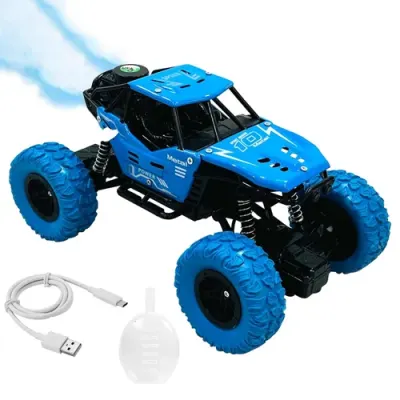 RACING SMOKE CAR (USB RECHARGEBLE), For Kids Play