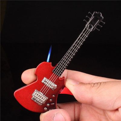 Mini Metallic Guitar Lighter | Guitar light, Cool lighters, Guitar